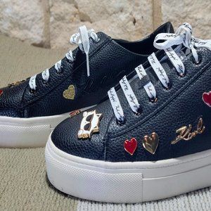 Karl Lagerfeld - Cate Pins lace up sneakers